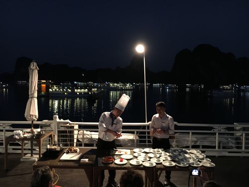 ベトナム生春巻きの試食