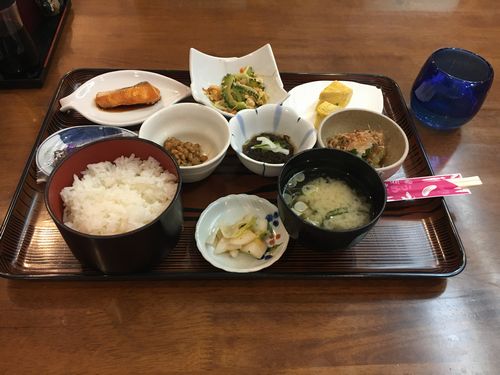 シーサー・イン那覇ホテルの朝食（長寿朝食）